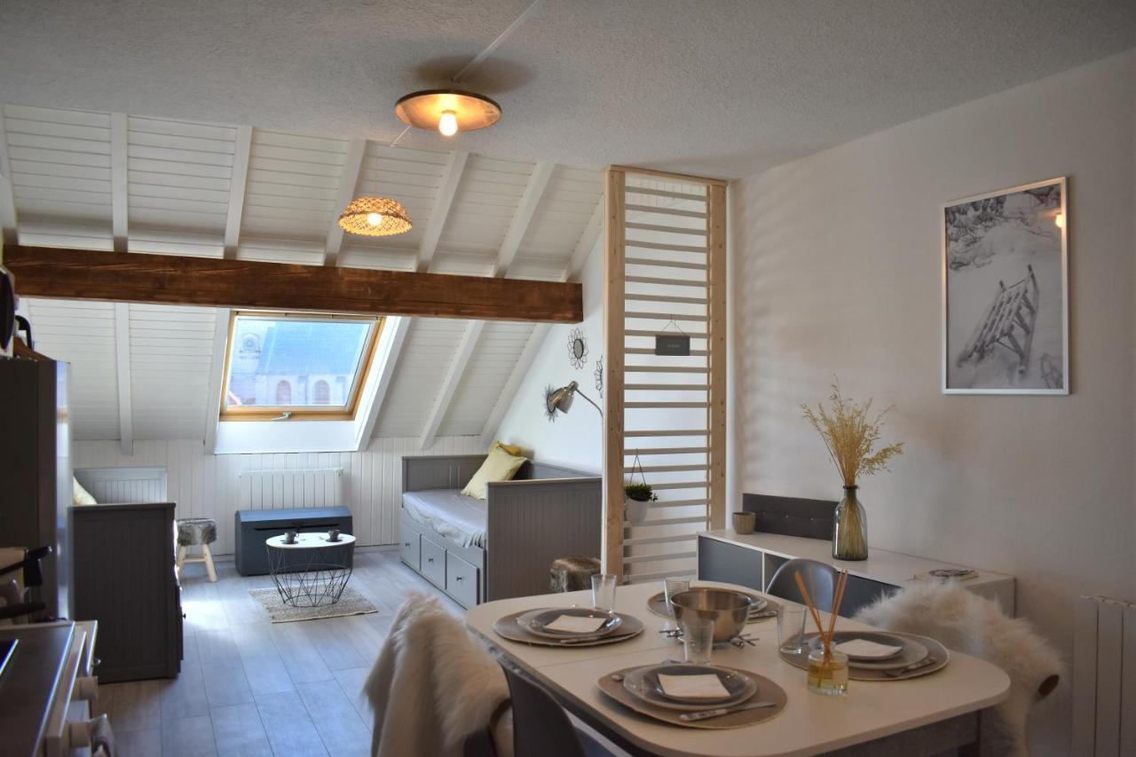 Charmant studio, le petit gris des montagnes Mouthe Extérieur photo
